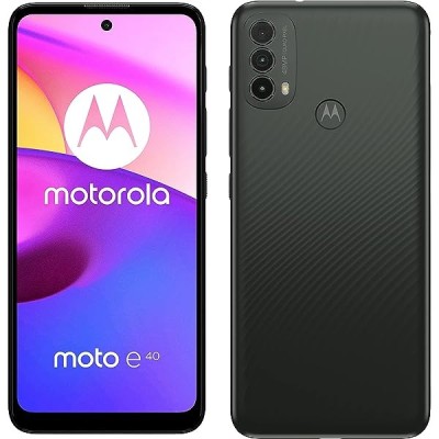 Motorola Moto E40 64GB+4GB Carbon Gray